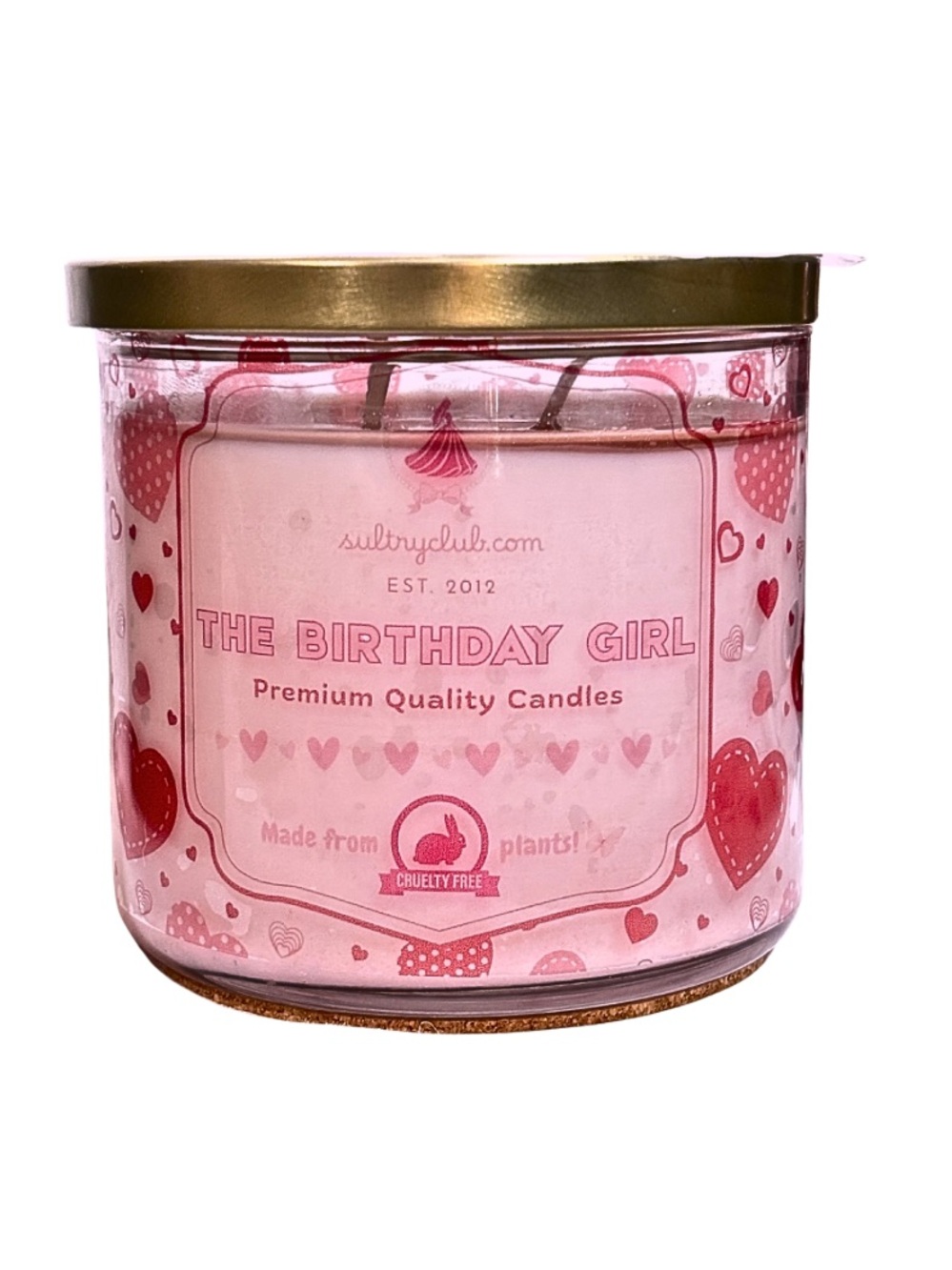 'The Birthday Girl' Pink Boutique Candle